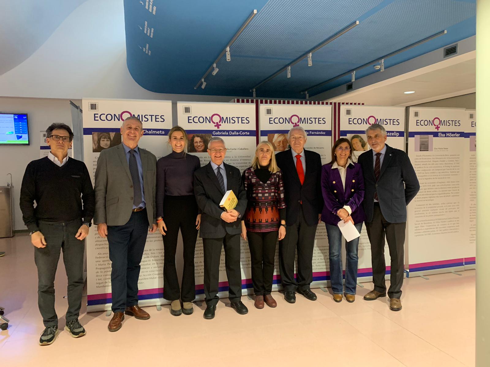 Inauguració de l'exposició 'Dones Economistes' al Campus Universitari d'Igualada - UdL