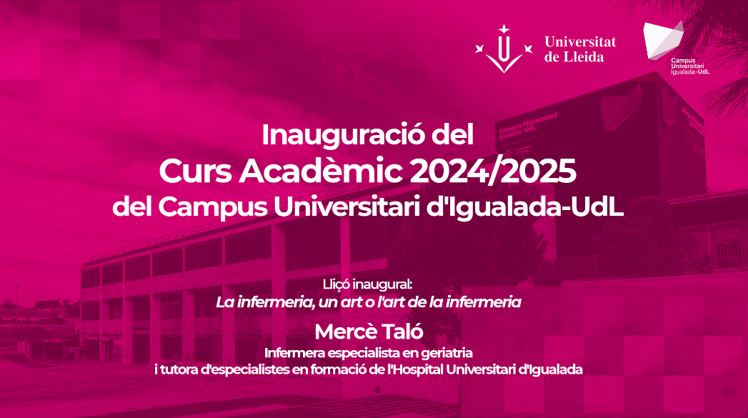 Imatge de l'acte d'inauguració del curs acadèmic 2024-25 al Campus Universitari Igualada-UdL 2024-25_Acte inauguracio curs academic CUI