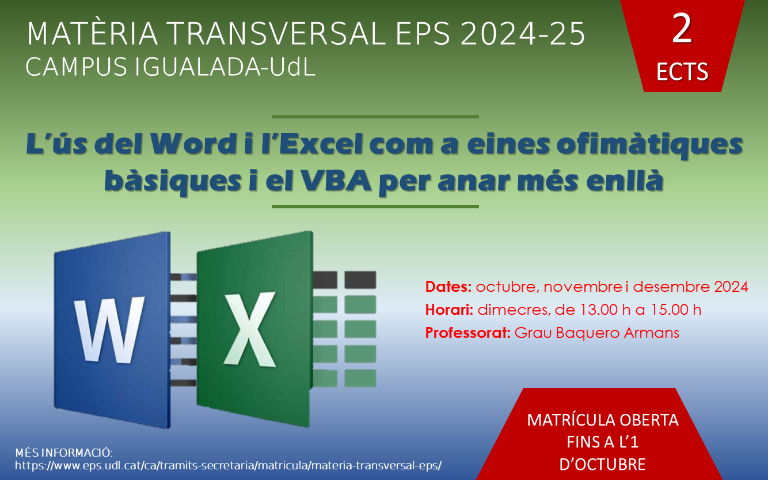 Imatge Matèria Transversal Ofimàtica 2024-25