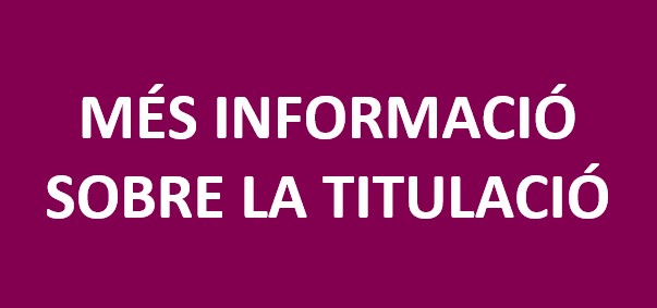 Botó Més informació sobre la titulació