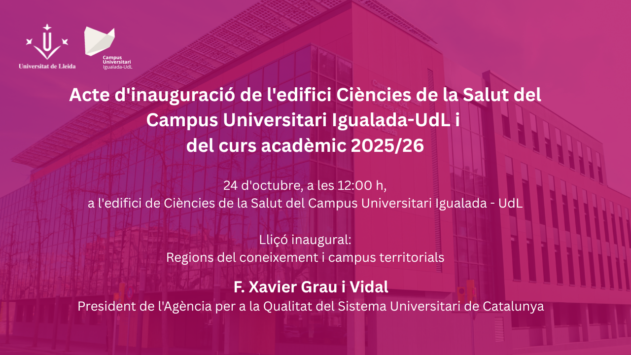 Carrusel_Acte inauguracio edifici CS i curs academic 2025-26