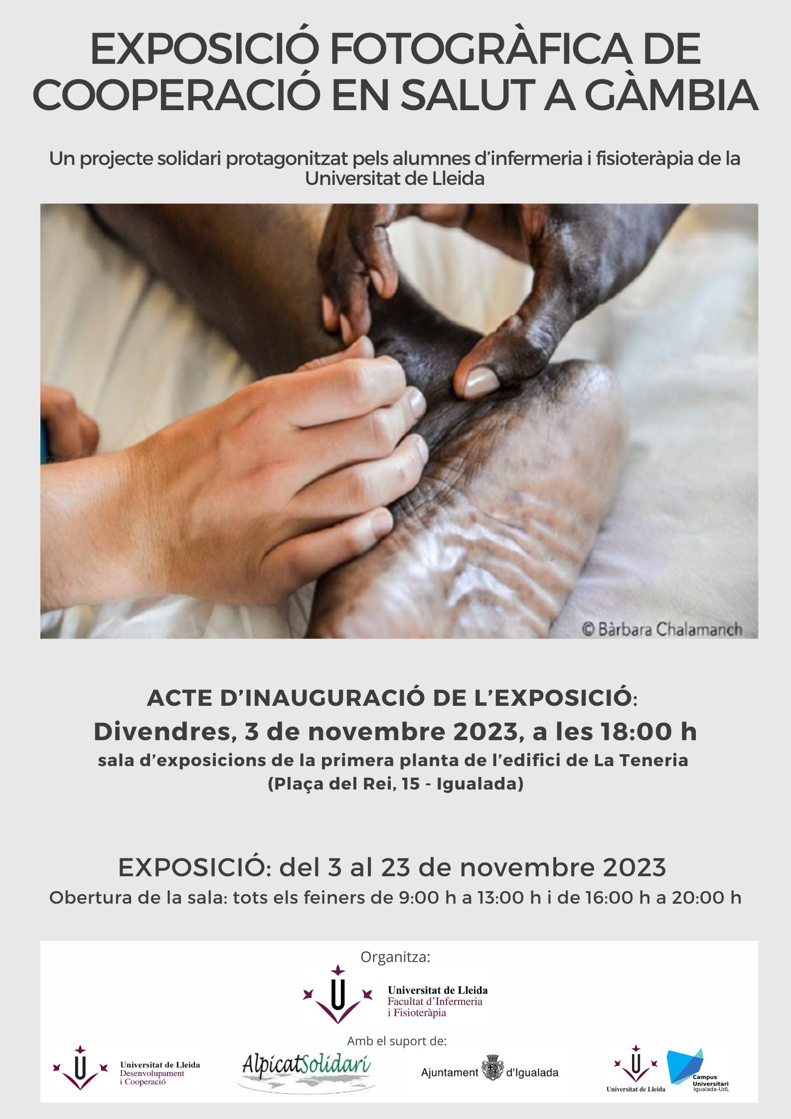 Cartell_Exposicio_fotografica_cooperacio_en_salut_a_Gambia_La_Teneria_JD_MT_