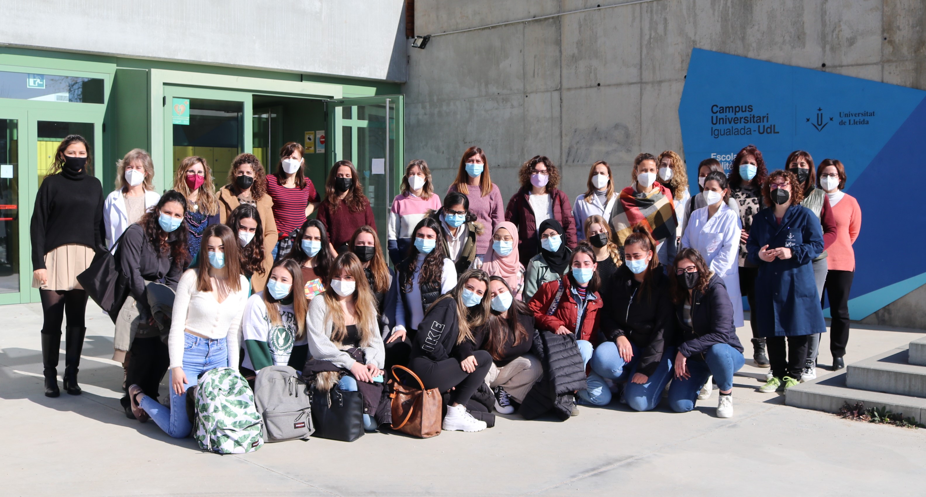 Investigadores, docents, personal de suport a la docència i estudiants del Campus Universitari d'Igualada-UdL