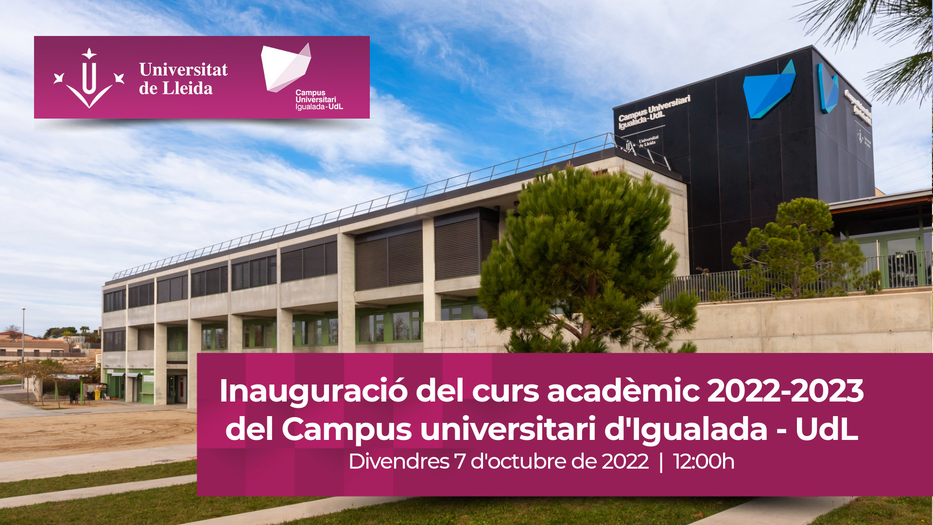Acte acadèmic d'inauguració del curs 2022-23 Campus Igualada-UdL InauguracioCampusIgualadaCurs2022_2023.jpg_615195355