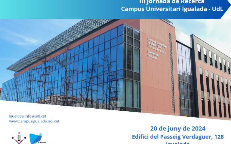III Jornada de Recerca al Campus Universitari Igualada-UdL